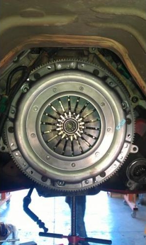 Ford Mustang Installed Clutch